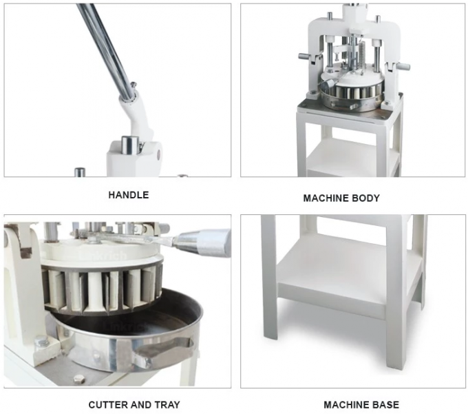 Bakery Equiment Manual 36 Parts Dough Divider Rounder Machine Manual