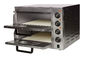 Electric Pizza Oven Stone Base Double Deck Pizza Oven Commercial Pizza Equipment