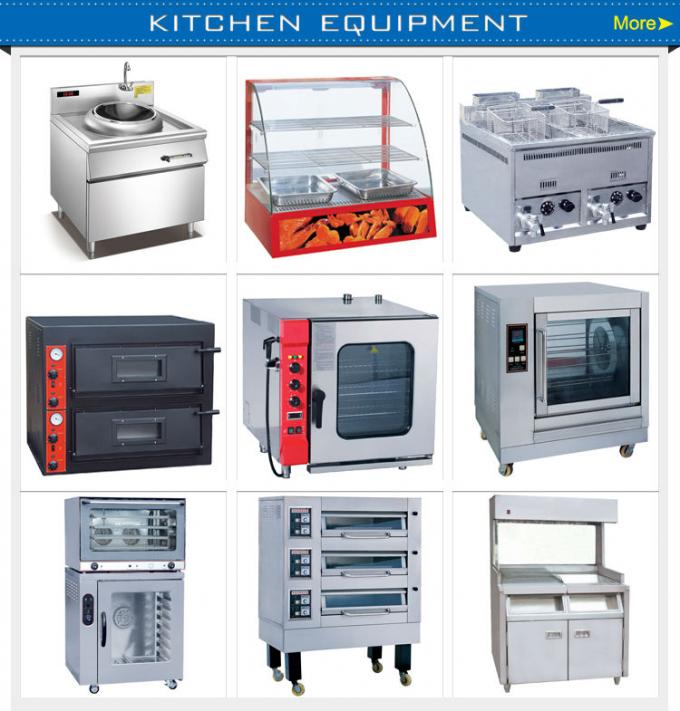 High Capacity Commercial Cooking Equipment For Environmentally Friendly Refrigerants R134a Or R404A 0