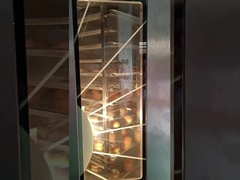 Electric 32 Tray Bread Baking Oven Gas Rotary Oven For Baking Food Production