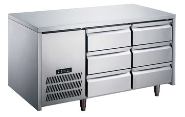 Kitchen / Restaurant Industrial Refrigeration Equipment Worktable Refrigerator