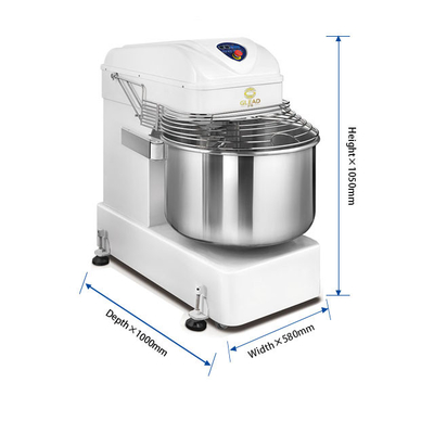 Double Action Double Speed Dough Spiral Mixer  10L 80L 120L