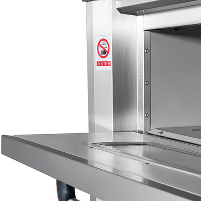 Combination Gas Electric Turkey Cooker With Heating Baking Machine Bakery Bread Pizza Oven