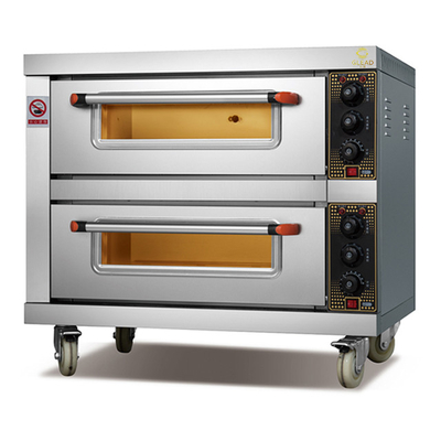 110v Commercial Baking Equipment 3 Deck 6 Trays Outdoor Propane 500 Degree Electric Gas Baking Oven
