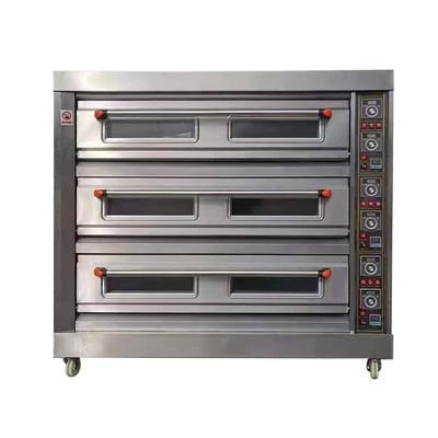 6 Trays Small Gas Stove With Electric Square Carbon Steel Baking Pan Tandoor Oven