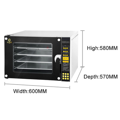 Convection 4 Plate Electric Stove Hot Air Ovens Digital control For Mini Mincrowave Pizza Brush
