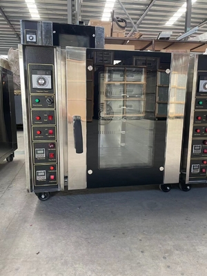 5 Tray Stainless Steel Color Commercial Baking Oven Convection Oven  Electric/Gas Heating Device