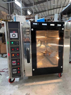 5 Tray Stainless Steel Color Commercial Baking Oven Convection Oven  Electric/Gas Heating Device