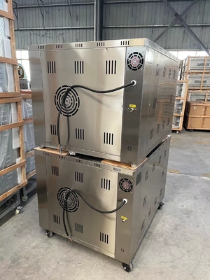 5 Tray Stainless Steel Color Commercial Baking Oven Convection Oven  Electric/Gas Heating Device