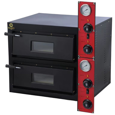 Stainless Steel PZ-02 Bakery Oven 8.4kw Commercial Baking Equipment for Pizza and Bread
