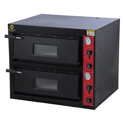 Stainless Steel PZ-02 Bakery Oven 8.4kw Commercial Baking Equipment for Pizza and Bread