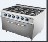 Stainless Steel GL-RS-6 Cooking Equipment NG/LPG 3.95/5.66Kg/h Gas Consumption