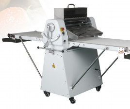 Space Saving Electric Dough Sheeter Machines 0.75KW Foldable Commercial Bakery Equipment 220V/380V