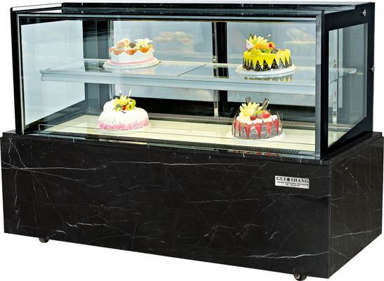 110V-60HZ/220V-50HZ Cake Showcase Commercial Bread Maker Equipment Baking with Stainless Steel Base