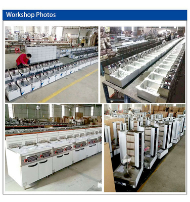 29KW Electric Cooking Equipment Stainless Steel 176kg WeightElectric 6 Hot Plate Cooker With Oven( Square)