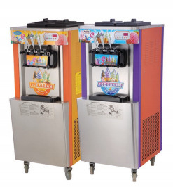 Cooling Commercial Baking Equipment Digital Display Low Noise Ice Cream Machine