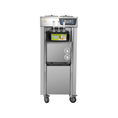 220V 50/60HZ Ice Cream Machine Electric Commercial Baking Equipment with Stainless Steel Base