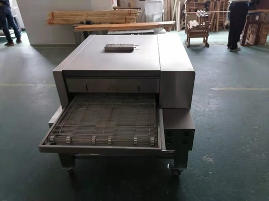 Power Professional Pizza Oven Marble Base Gas Commercial Baking Oven