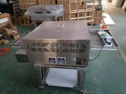 Power Professional Pizza Oven Marble Base Gas Commercial Baking Oven