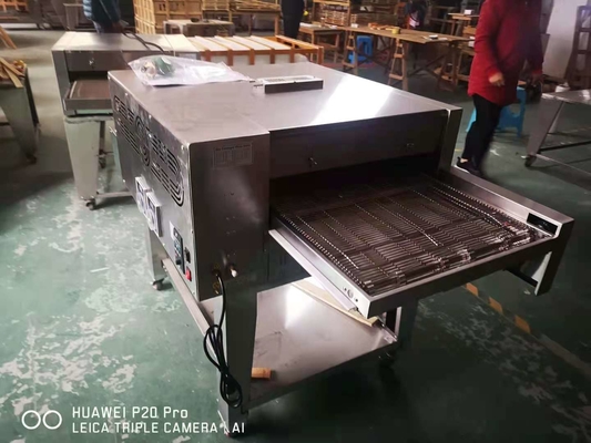 Power Professional Pizza Oven Marble Base Gas Commercial Baking Oven
