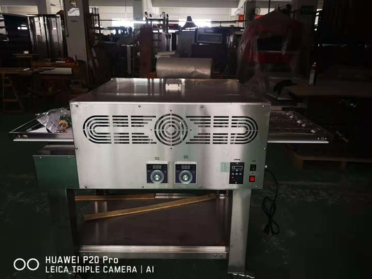 Power Professional Pizza Oven Marble Base Gas Commercial Baking Oven