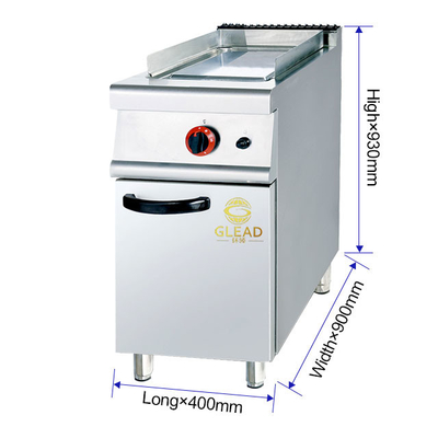 330x580x20  Griddle Plate Size Commercial Kitchen Cooking Equipment for LPG/NG Power