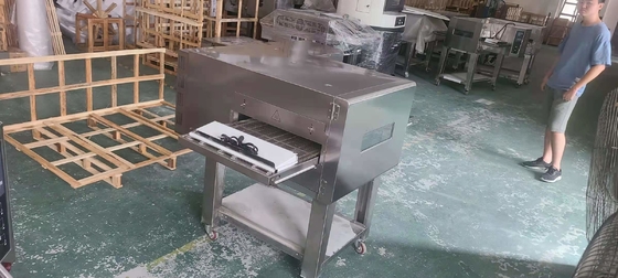 LPG Baking Pizza Oven 3N-380V/50Hz Commercial Equipment with Marble Base