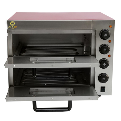 3kw Electric Pizza Baking Oven Commercial Equipment with Marble/Stainless Steel Base