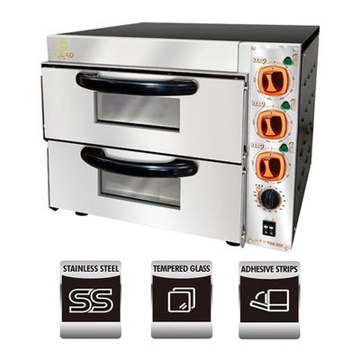 Professional 33KG Commercial Baking Equipment for Baking Pizza 2.7KW