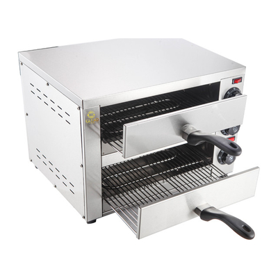 Capacity Electric Pizza Oven 16 Inches Baking Equipment 2460W 220V/50Hz