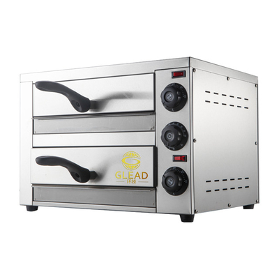 Capacity Electric Pizza Oven 16 Inches Baking Equipment 2460W 220V/50Hz