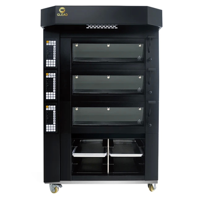 6-Tray Electric Baking Oven Commercial Bakery Equipment 20.7kw Power