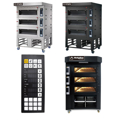 Electric Commercial Baking Pizza Oven 6-Tray Capacity 20.7kw Power 380V Voltage