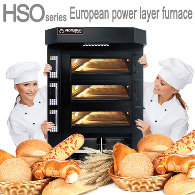 Electric Commercial Baking Pizza Oven 6-Tray Capacity 20.7kw Power 380V Voltage
