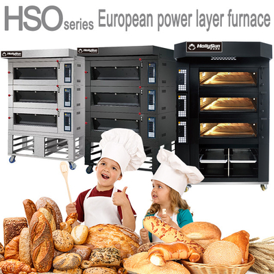 Electric Commercial Baking Pizza Oven 6-Tray Capacity 20.7kw Power 380V Voltage