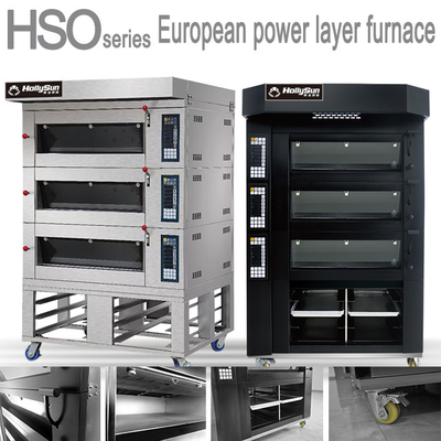 Electric Commercial Baking Pizza Oven 6-Tray Capacity 20.7kw Power 380V Voltage