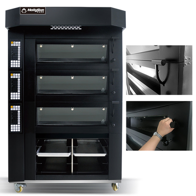 Electric Commercial Baking Pizza Oven 6-Tray Capacity 20.7kw Power 380V Voltage