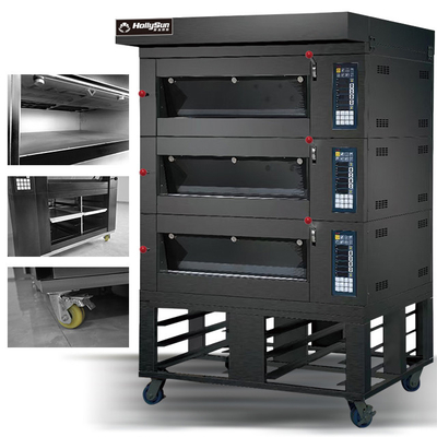 Electric Commercial Baking Pizza Oven 6-Tray Capacity 20.7kw Power 380V Voltage