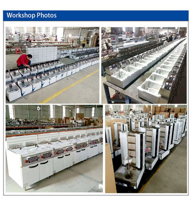 800×900×850 70 Fast Food Kitchen Equipment for Quick and Convenient Meals