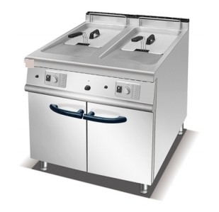 Gas Consumption LPG/NG 2.46/3.12Kg/h Restaurant Cooking Equipment in Stainless Steel