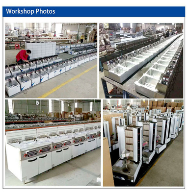 340x550x270 Gas Restaurant Cooking Equipment with 30x2L Capacity and R13/4 Connection