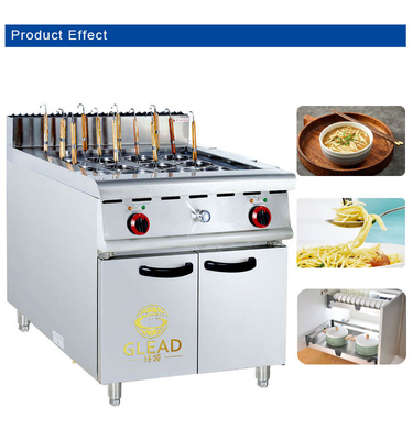 340x550x270 Gas Restaurant Cooking Equipment with 30x2L Capacity and R13/4 Connection