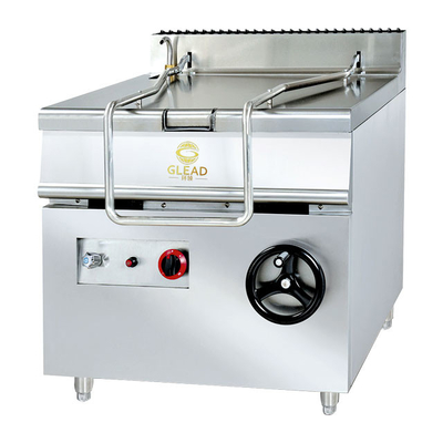 Gas-Powered Fast Food Kitchen Equipment with Stainless Steel Construction