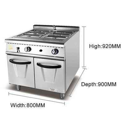 GL-RB Restaurant Cooking Equipment with 1.58/2.28Kg/h Gas Consumption