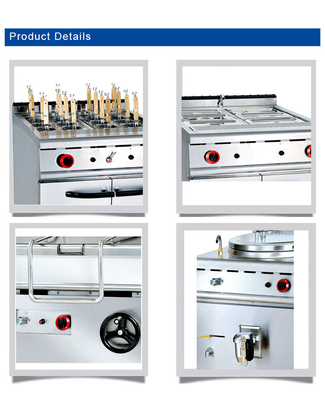Gas Cooking Equipment for Gas Consumption LPG/NG 1.58/2.28Kg/h