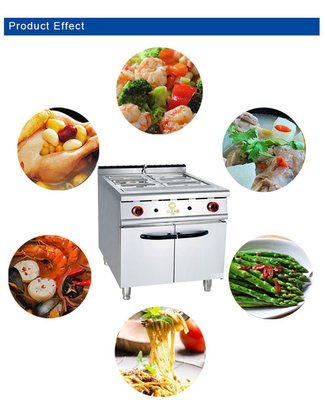 Gas Cooking Equipment for Gas Consumption LPG/NG 1.58/2.28Kg/h