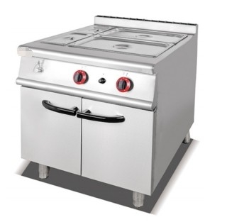 Gas Consumption LPG/NG 1.58/2.28Kg/h Restaurant Cooking Equipment with 100Kg Capacity