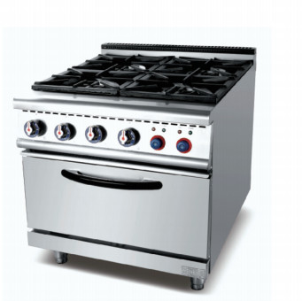 Standing Gas Cooker for Fry 220V Gas Source Commercial Kitchen Cooking Equipment 30kg Weight