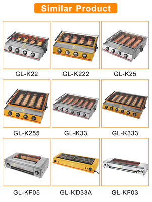 Stainless Steel Gas Grill With Cabinet 1.2/1.76Kg/h Gas Consumption For Quick Service Restaurants