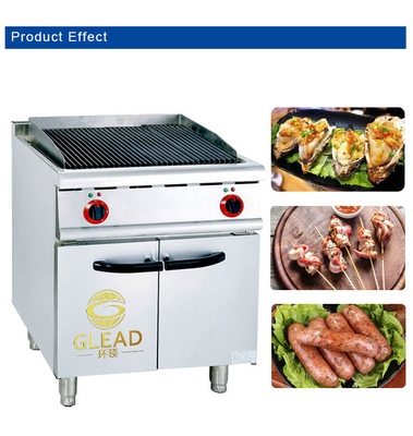 17 LPG/NG GL RH Gas Grill With Cabinet R13/4 Connection 1.2/1.76Kg/h Gas Consumption